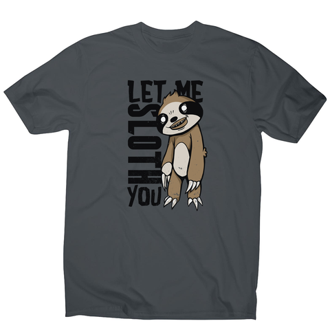Creepy sloth men's t-shirt - Graphic Gear