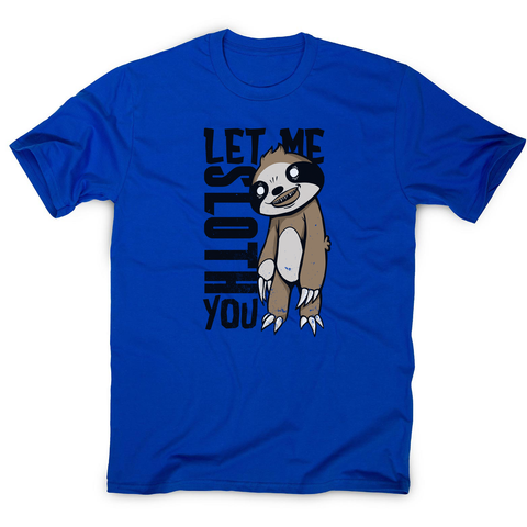Creepy sloth men's t-shirt - Graphic Gear
