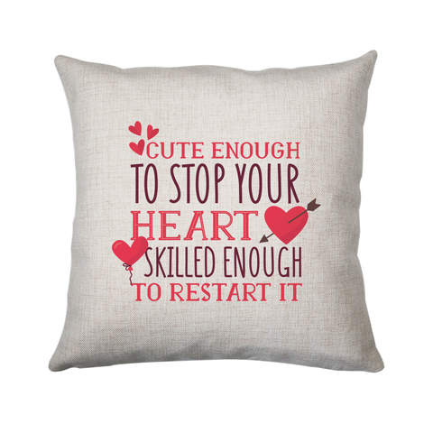 Nurse funny quote cushion cover pillowcase linen home decor - Graphic Gear