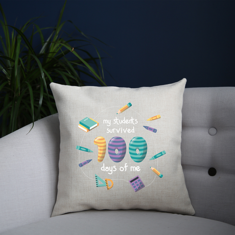 School teacher quote cushion cover pillowcase linen home decor - Graphic Gear