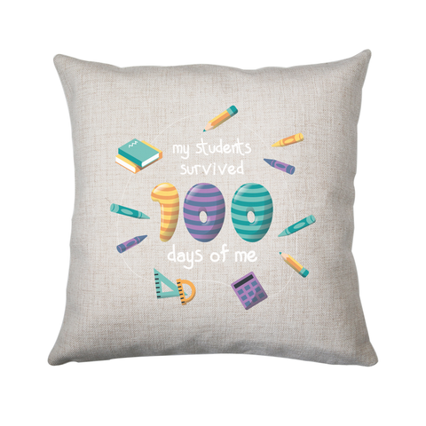 School teacher quote cushion cover pillowcase linen home decor - Graphic Gear