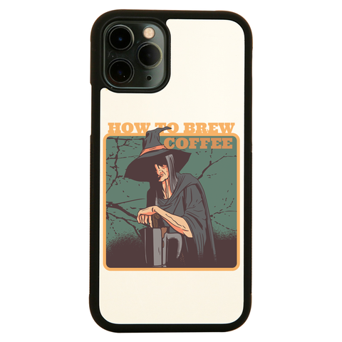 Coffee witch iPhone case cover 11 11Pro Max XS XR X - Graphic Gear