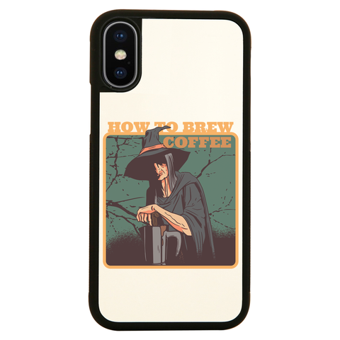 Coffee witch iPhone case cover 11 11Pro Max XS XR X - Graphic Gear