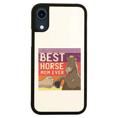 Best horse mom ever iPhone case cover 11 11Pro Max XS XR X - Graphic Gear