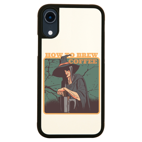 Coffee witch iPhone case cover 11 11Pro Max XS XR X - Graphic Gear