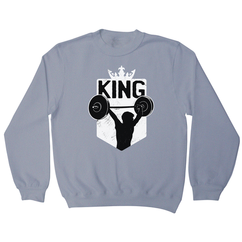 Weightlifting King sweatshirt - Graphic Gear