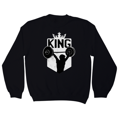 Weightlifting King sweatshirt - Graphic Gear