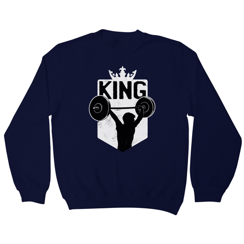 Weightlifting King sweatshirt - Graphic Gear