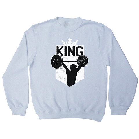 Weightlifting King sweatshirt - Graphic Gear