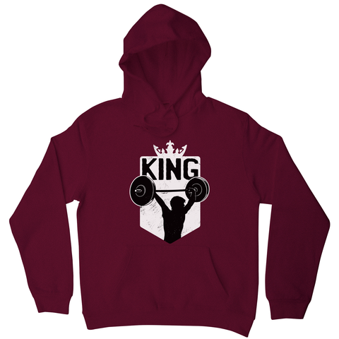 Weightlifting King hoodie - Graphic Gear