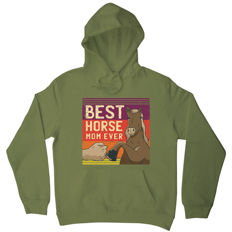 Best horse mom ever hoodie - Graphic Gear