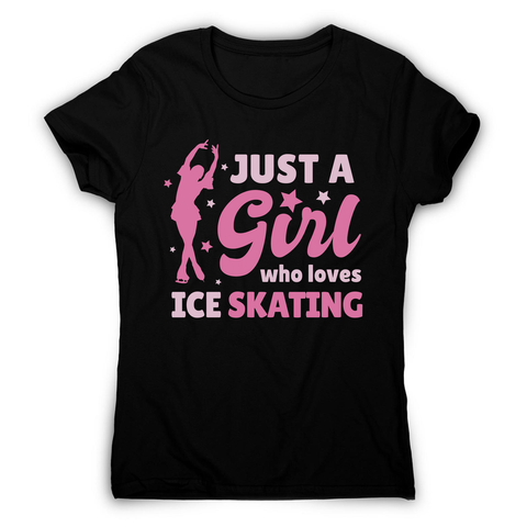 Ice skating love women's t-shirt - Graphic Gear