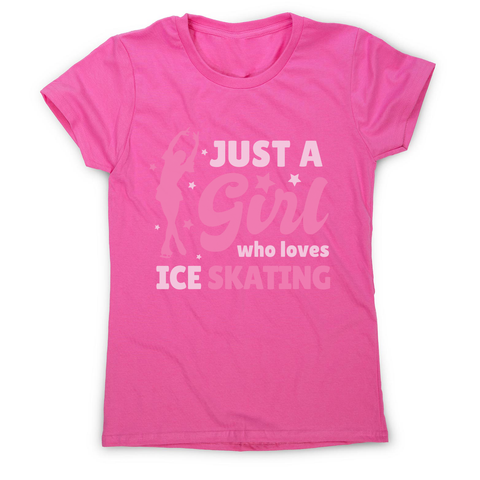Ice skating love women's t-shirt - Graphic Gear