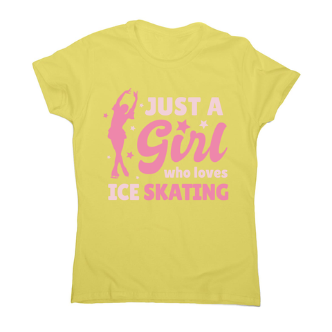 Ice skating love women's t-shirt - Graphic Gear