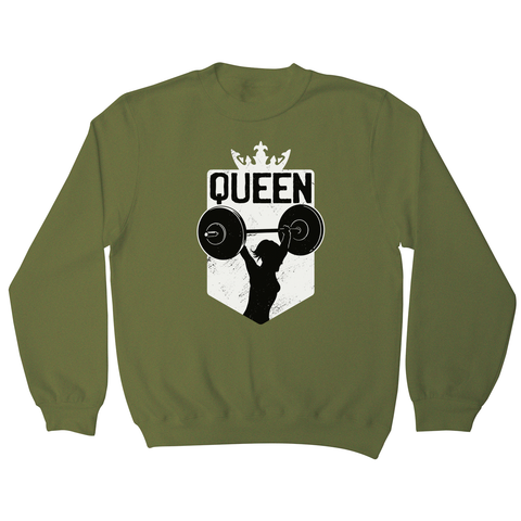 Weightlifting queen sweatshirt - Graphic Gear
