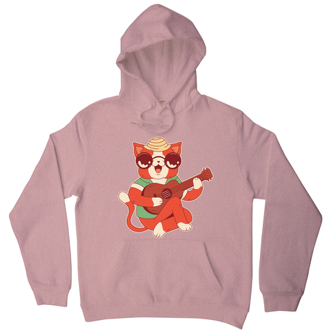 Ukulele cat hoodie - Graphic Gear