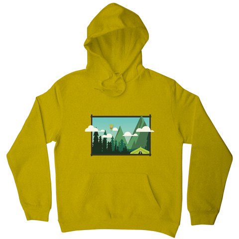 Camp landscape hoodie - Graphic Gear