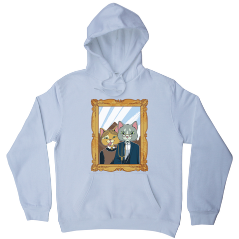 American gothic cat hoodie - Graphic Gear