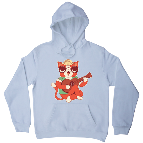 Ukulele cat hoodie - Graphic Gear