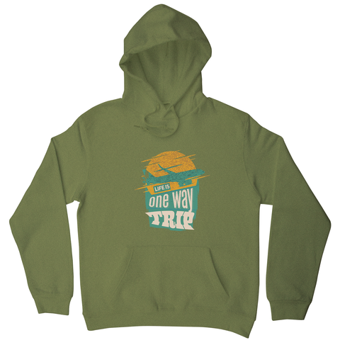 Trip quote hoodie - Graphic Gear