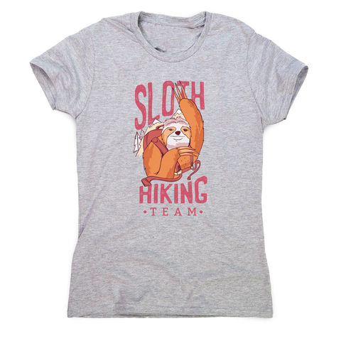 Sloth hiking team women's t-shirt - Graphic Gear