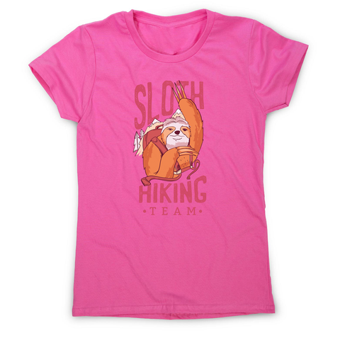 Sloth hiking team women's t-shirt - Graphic Gear