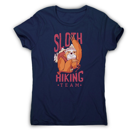 Sloth hiking team women's t-shirt - Graphic Gear