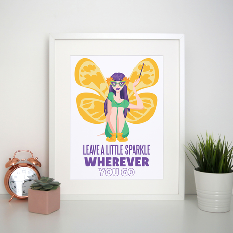 Mardi gras fairy print poster wall art decor - Graphic Gear