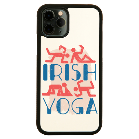 Irish yoga iPhone case cover 11 11Pro Max XS XR X - Graphic Gear