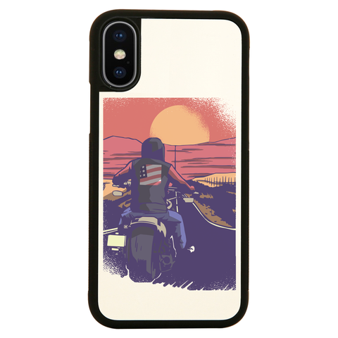 Road biker iPhone case cover 11 11Pro Max XS XR X - Graphic Gear