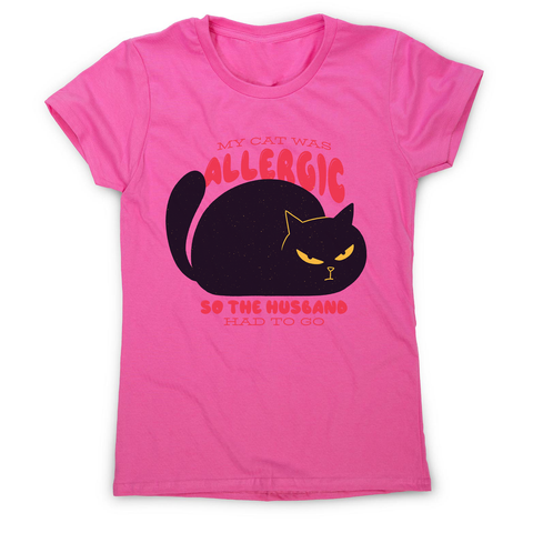 Allergic cat women's t-shirt - Graphic Gear