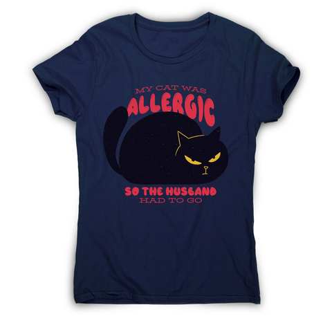 Allergic cat women's t-shirt - Graphic Gear