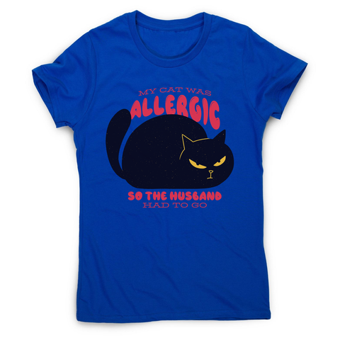 Allergic cat women's t-shirt - Graphic Gear