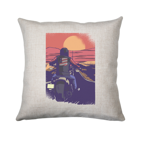 Road biker cushion cover pillowcase linen home decor - Graphic Gear