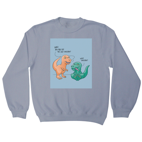 Funny dinosaur unicorn sweatshirt - Graphic Gear