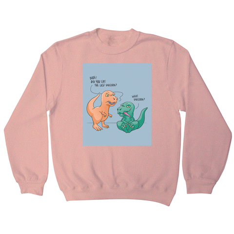 Funny dinosaur unicorn sweatshirt - Graphic Gear