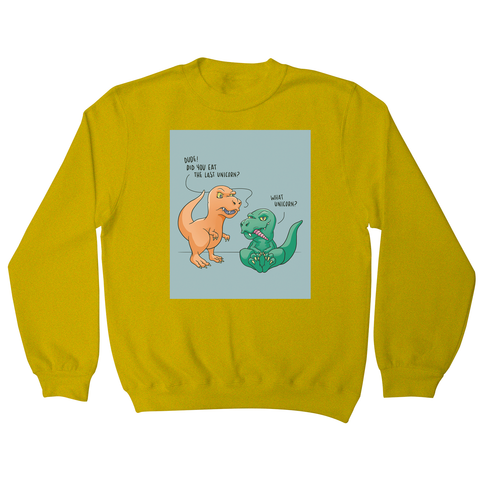 Funny dinosaur unicorn sweatshirt - Graphic Gear