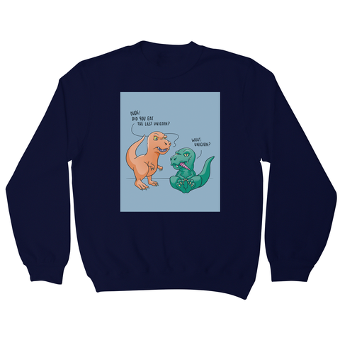 Funny dinosaur unicorn sweatshirt - Graphic Gear