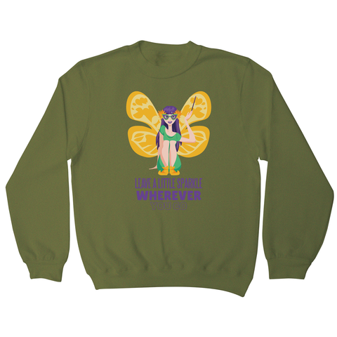 Mardi gras fairy sweatshirt - Graphic Gear