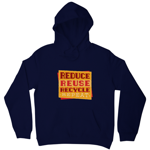 Red recycle hoodie - Graphic Gear
