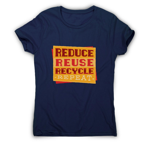 Red recycle women's t-shirt - Graphic Gear