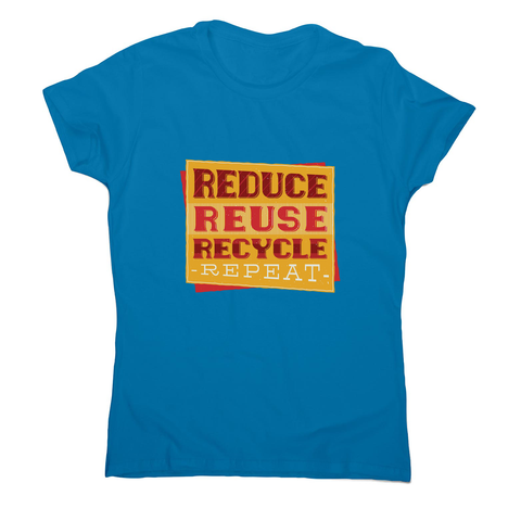 Red recycle women's t-shirt - Graphic Gear