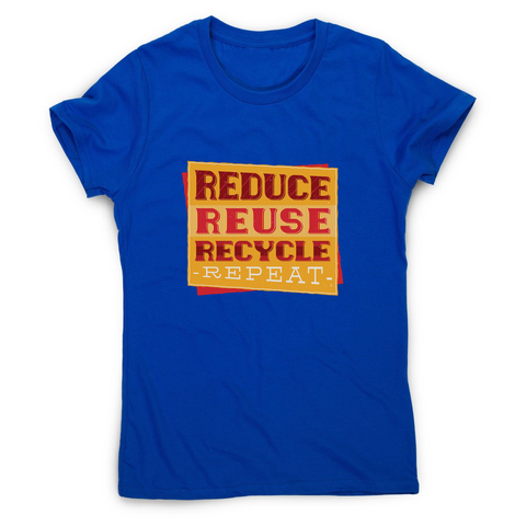 Red recycle women's t-shirt - Graphic Gear
