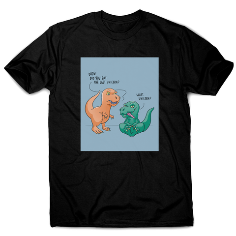 Funny dinosaur unicorn men's t-shirt - Graphic Gear