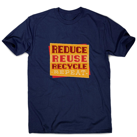 Red recycle men's t-shirt - Graphic Gear