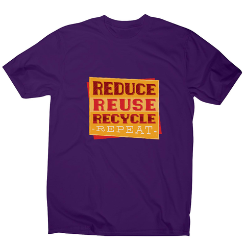 Red recycle men's t-shirt - Graphic Gear