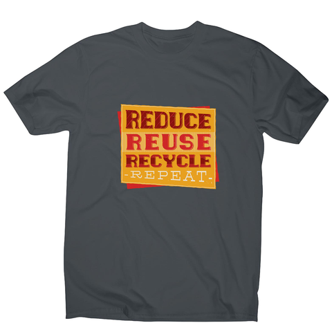 Red recycle men's t-shirt - Graphic Gear