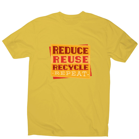 Red recycle men's t-shirt - Graphic Gear