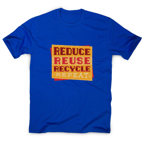 Red recycle men's t-shirt - Graphic Gear