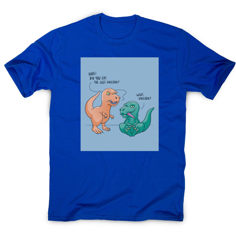 Funny dinosaur unicorn men's t-shirt - Graphic Gear